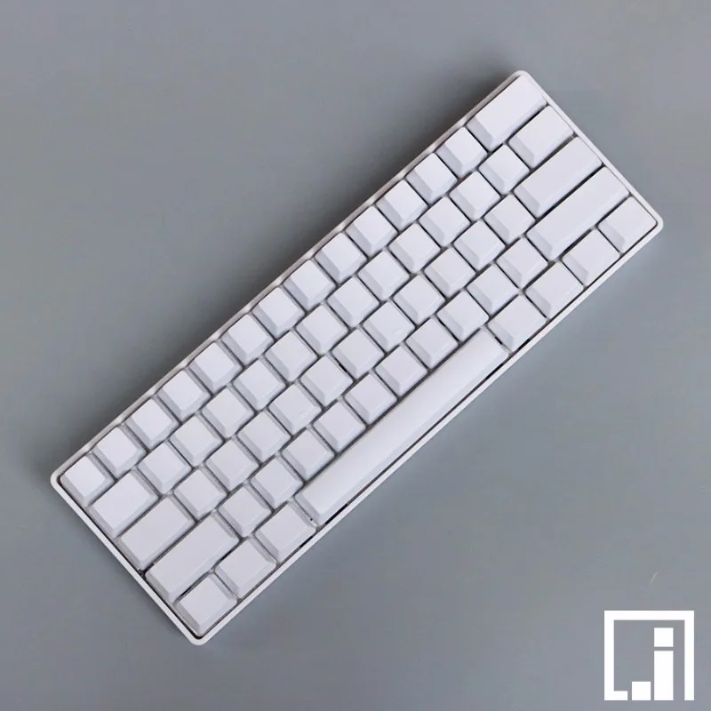 PBT keycap только для механической клавиатуры cherry mx OEM черная пустая PBT 87 клавиатура 104 poker 61 клавиатура 60% Полная клавиатура