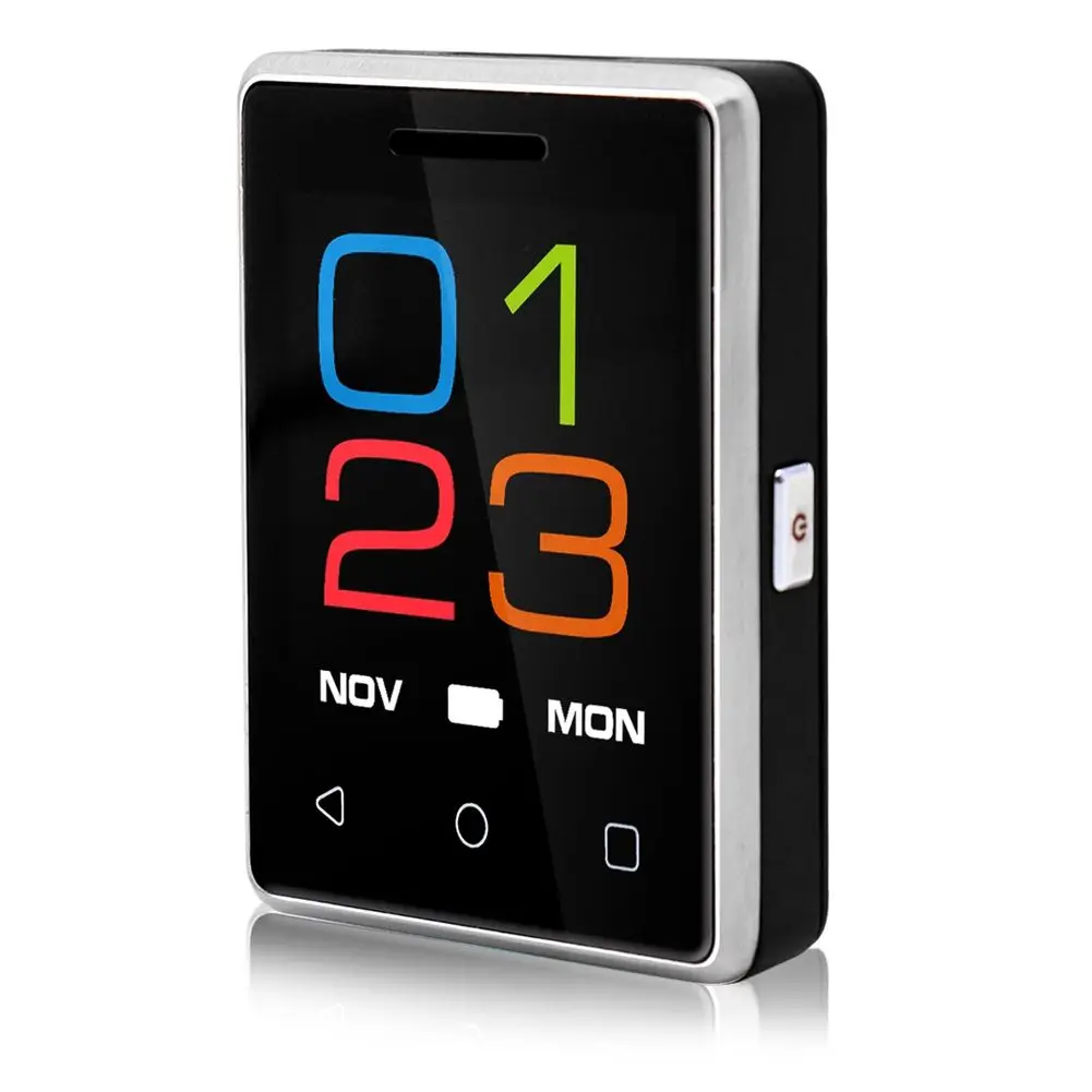DTN O.I Vphone S8 мини телефон мобильный MTK6261D 1 54 дюймов 2.5D сенсорный экран Bluetooth 3 0 380mAh
