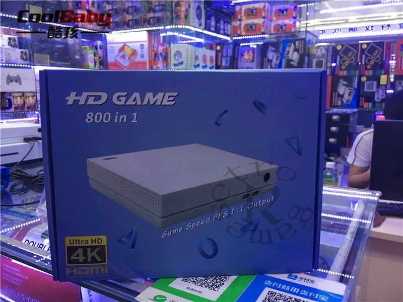 2018 новая Ультра HD видео 4K игровая консоль Встроенный 800 игр выход для HDMI ТВ ретро