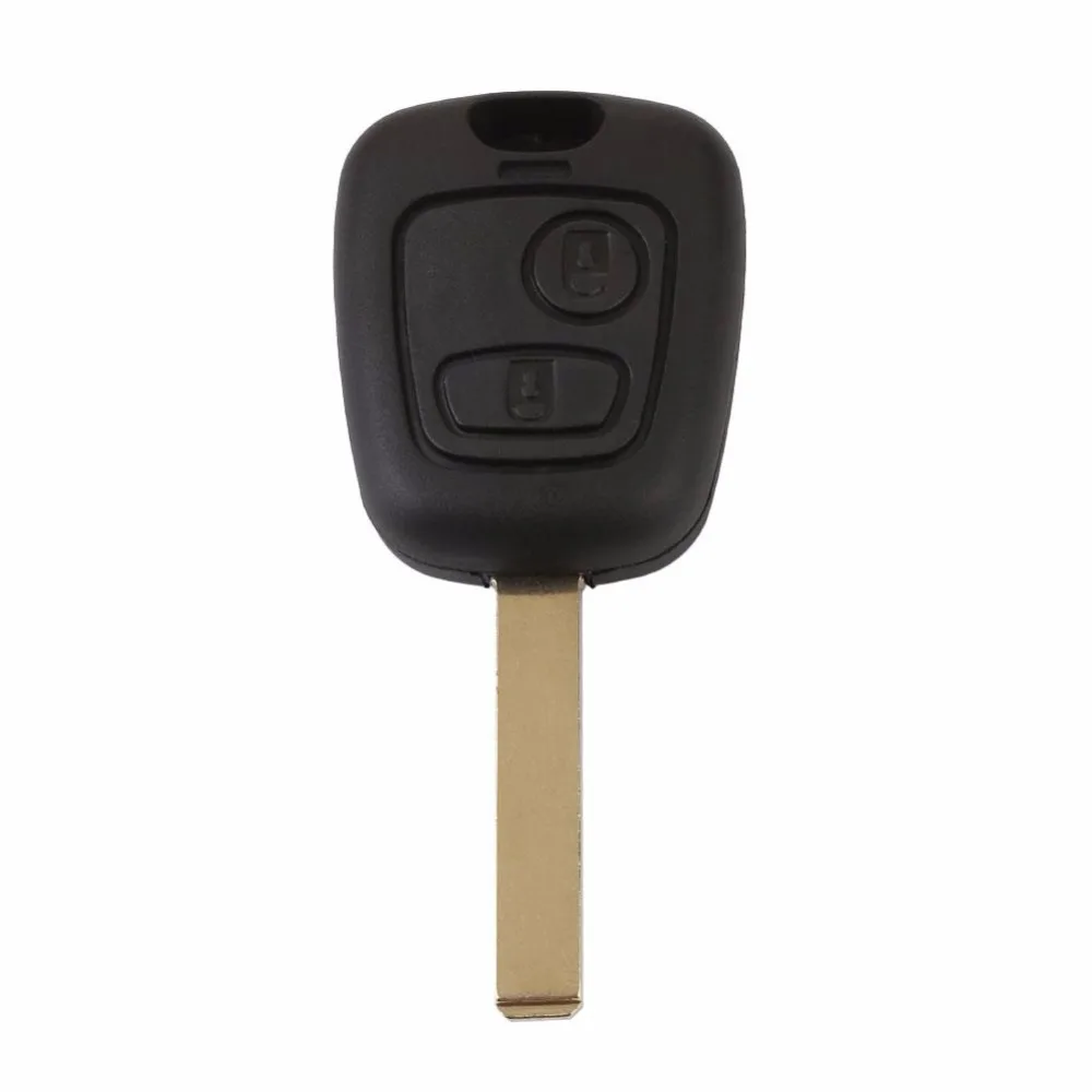Vehemo Авто 2 кнопки флип пульт дистанционного управления брелоки чехол Замена оболочки с лезвием для Toyota AYGO аксессуары