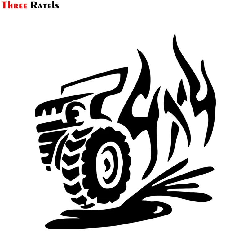 Три ratels TZ-985 16.2*15 см 1-5 шт. виниловые наклейки автомобиля 4x4 бездорожье для Jeep авто |