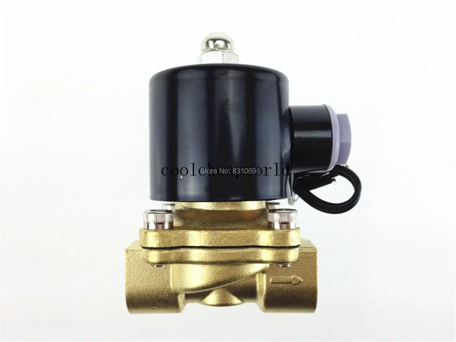 

1piece 2W-160-15 220V AC 1/2" Electric Solenoid Valve Water Air N/C NC Normal Close Brand New