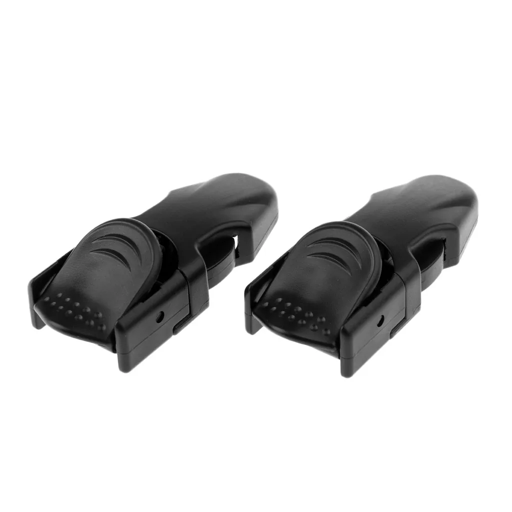 1 Pair Premium Black Plastic Scuba Diving Snorkeling Swimming Fin Strap Buckles Replacement Accessories