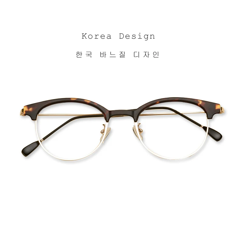 

LIYUE Vintage Decoration Optical Eyeglasses Frame Myopia Round metal frame glasses with Clear lens 2017 New Arrival spectacles