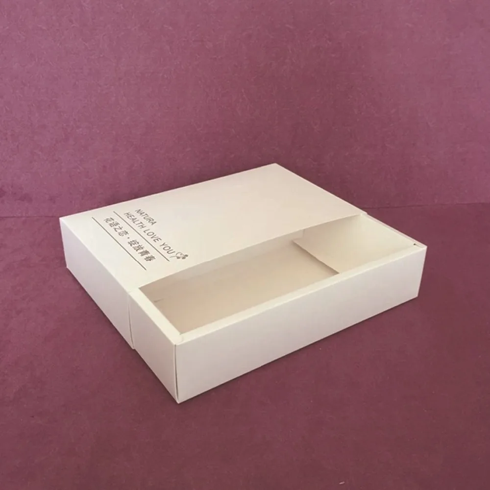 Китай элегантное красивое ожерелье упаковка ювелирных изделий Бумага Белая Квадратная картонная коробка, 1000 шт в партии
