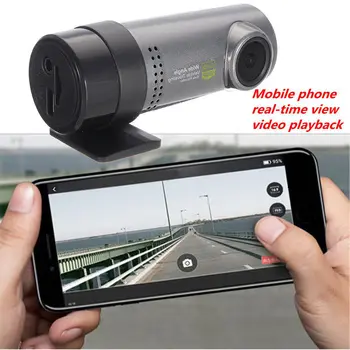 

Mini Dash Camera Car DVR High Definition Tachograph Vehicle-mounted USB Screeless Wifi Traffic Cycle Recording Recorder