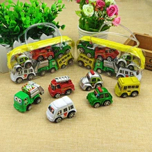 6pcs lot Pull Back Car Toys Car Children Racing Car Baby Mini Cars Cartoon Pull Back