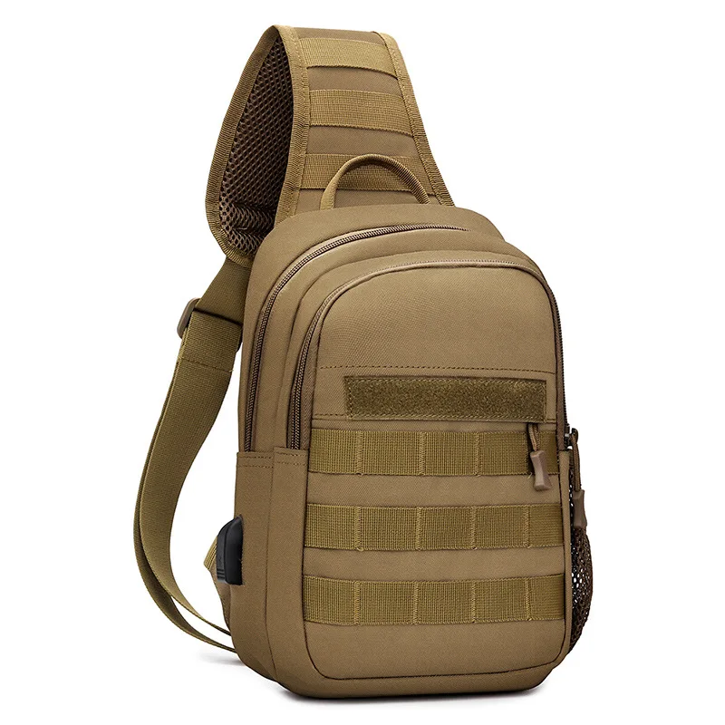 

New Outdoor USB Charging 600D Waterproof Nylon Military Tactical Backpack Camping Hiking Shoulder Bag Hunting Backpack