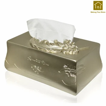 

Pumping Cassette Organizer Resin Tissue Box Cover For Living Room Household Creative Desktop Table Napkin Storage Box JKQ026