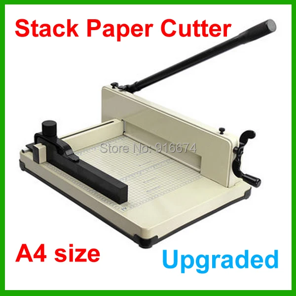 

858 A4 New Heavy Duty A4 Size Stack Paper Cutter All Metal Ream Guillotine No Assembly Required