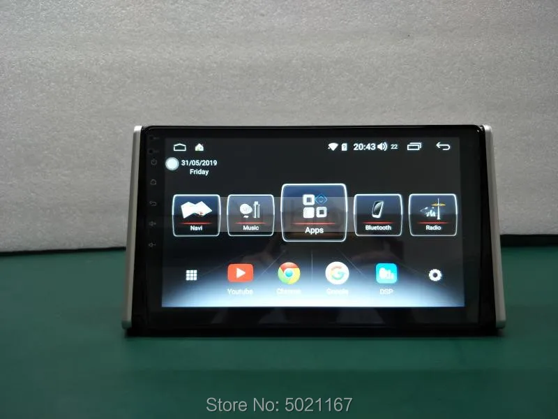 Автомобильный мультимедийный плеер Yulbro восьмиядерный процессор android 2019 для Toyota