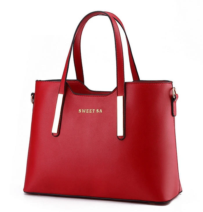 

2018 Women Leather Handbag Luxury Brand Messenger Bags For Ladies Good PU Leather Tote Shoulder Bag Hand Bag bolsa feminina WM5