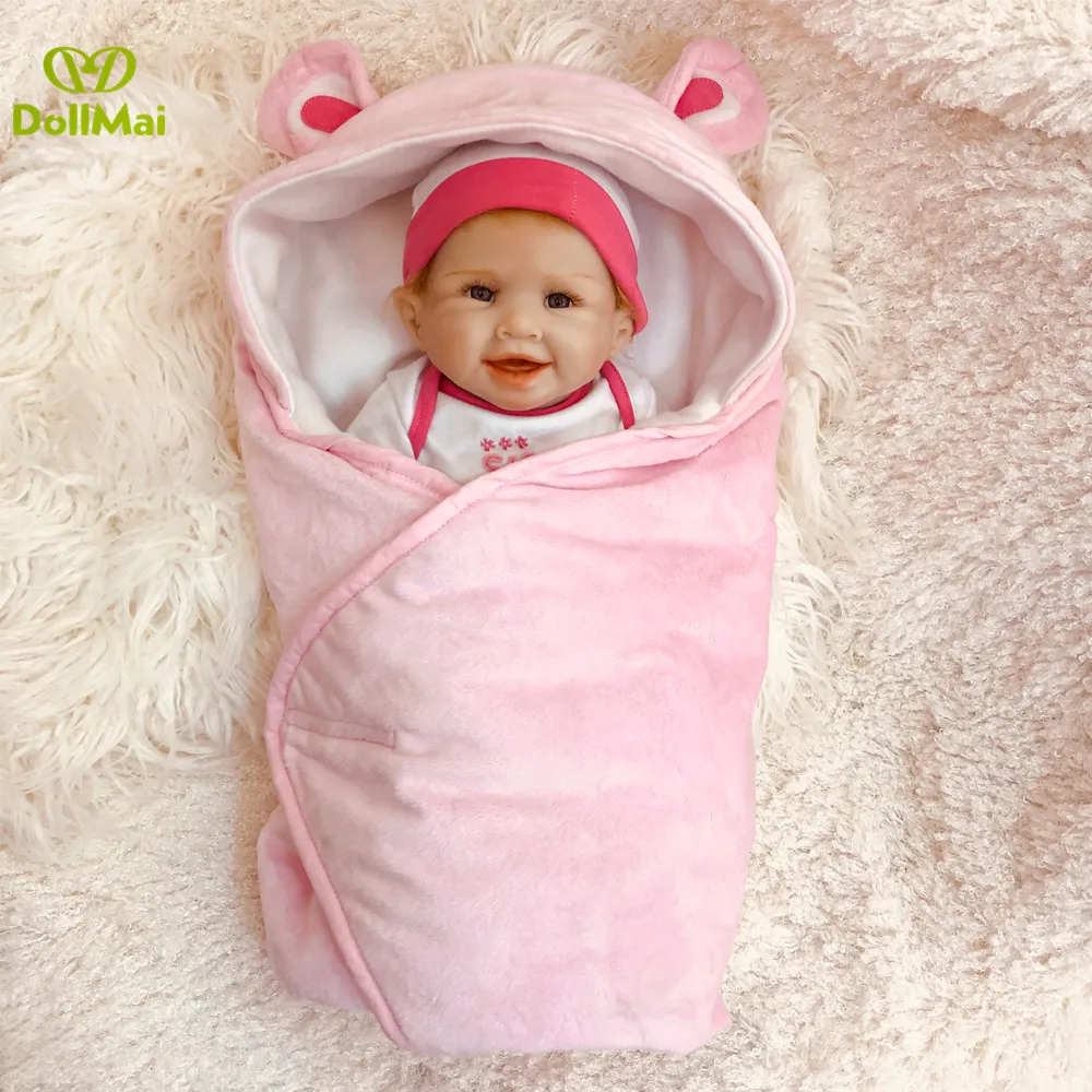 50 см силиконовая кукла Reborn Baby Doll игрушка как настоящая девочка виниловая для