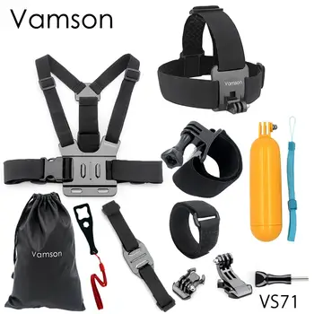 

Head Strap Chest Strap Helmet Belt Floaty Bobber Wrist Band Wrench Mount Screw For Gopro Hero 5 4 3+for SJ4000 for Yi 4K VS71