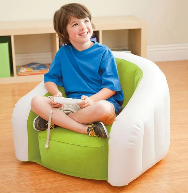 INTEX – canapé gonflable en forme de U pour enfants 69x56x48cm