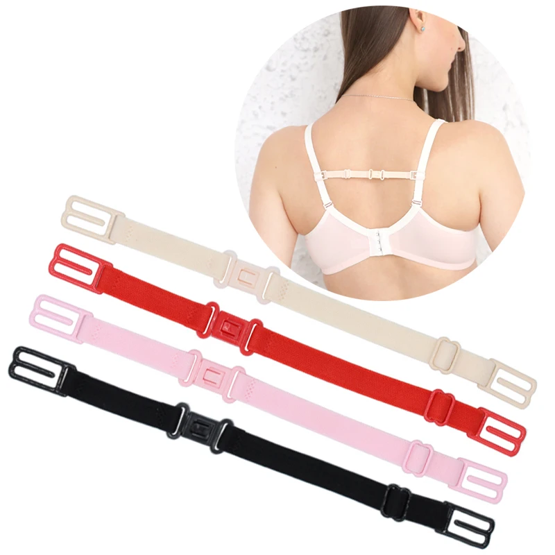 

3pcs Double-Shoulder Bra Strap Non Slip Buckle Adjustable Shoulder Strap Slip-Resistant Belts Buckle Women Underwear Accessories