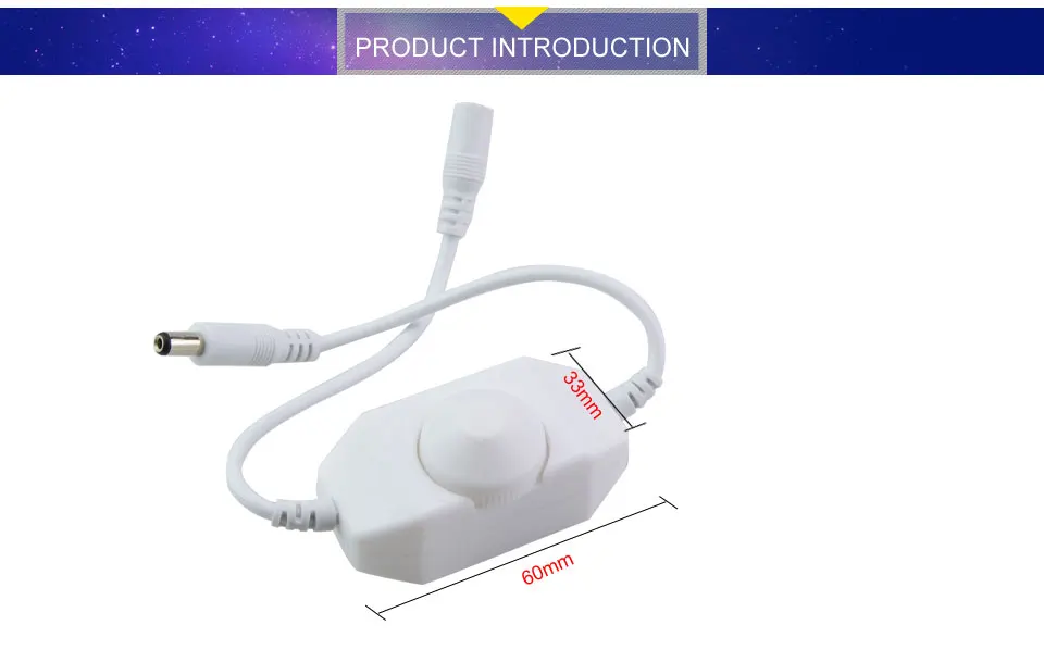 LED Dimmer Switch Brightness Adjust Controller Switch Dimmer (2)