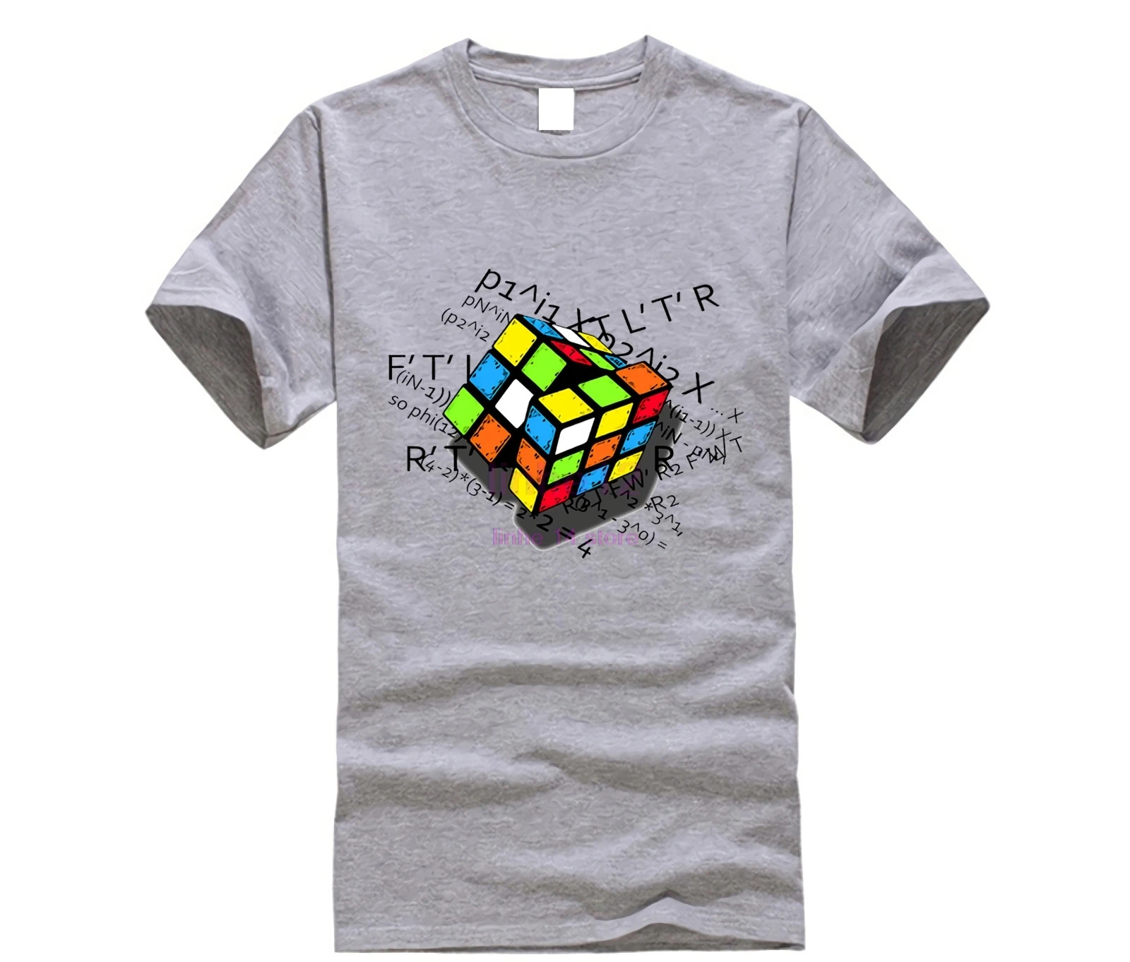 Best Newest 2019 Fashion Rubik Formula Design T Shirt Men #039;s Custom Novelty Cube Printed T Shirt Summer Hipster Cool Male Tees Tops