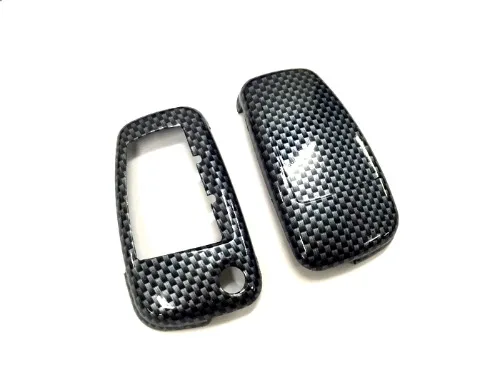 

Чехол-книжка для ключа с дистанционным управлением из углеродного волокна, защитный чехол для Audi A3 A4 A6 Q5 Q7 TT R8