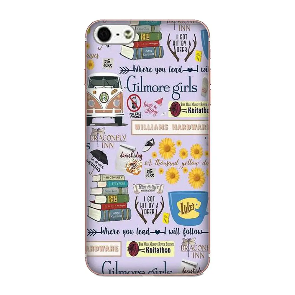 Мягкий чехол для мобильного телефона Gilmore Girls In Paratus Samsung Galaxy Note 5 8 9 S3 S4 S5 S6 S7 S8 S9 S10 mini