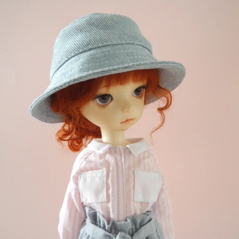 Cateleya Bjd 1/4 1/6 Рыбацкая кукла шляпа - Цвет: 1