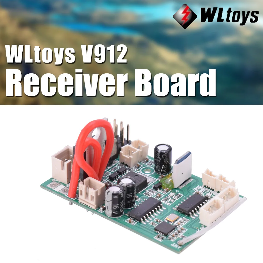 Плата приемника WLtoys V912 V915 для вертолета обновленная версия материнская плата с