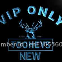 LA689-VIP Только Tooheys пива светодиодный неоновый свет знак домашнего декора ремесла