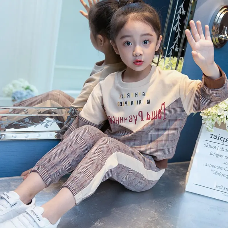 

Girls Summer 2019 New Fashion Suit 4 Korean Version 5 Little Girls 6 Summer 11 Children's Two-piece Suit 10 Years Old