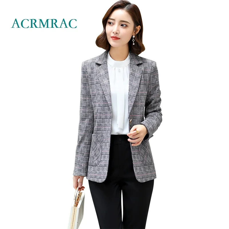 Aliexpress.com : Buy ACRMRAC Women Blazers Slim Autumn and