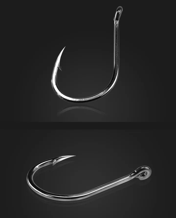 Rompin 50Pcs/box Size #2-15 High Carbon Steel Circle Owner Fishing Hooks Freshwater Fishhook hole Strong carp Fish Tackle Rompin 50Pcs/box Size #2-15 High Carbon Steel Circle Owner Fishing Hooks Freshwater Fishhook hole Strong carp Fish Tackle
