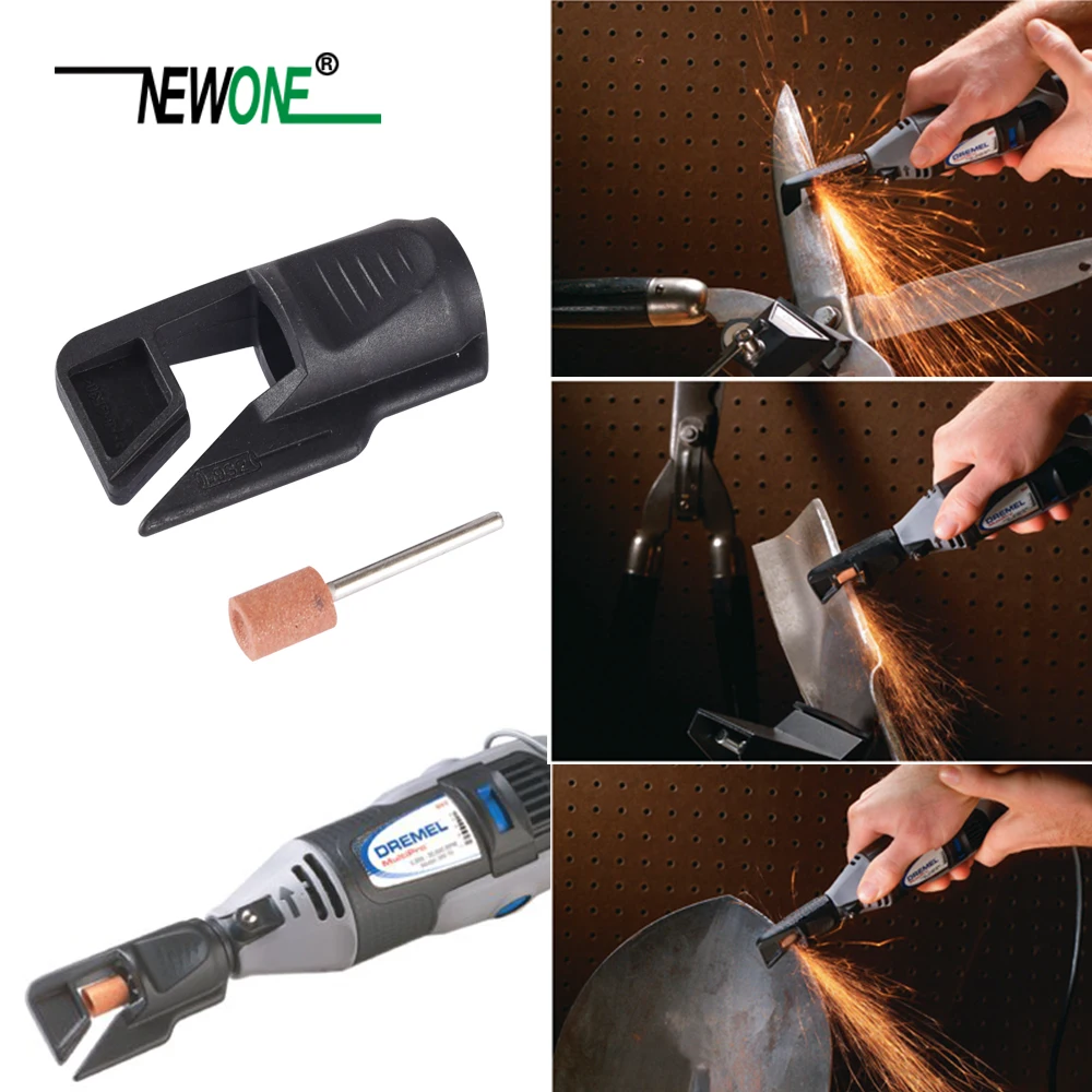  Saw Sharpening Attachment Garden Tool Sharpener Adapter for Dremel drill rotary