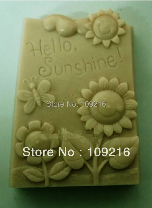 

wholesale!!!1pcs Sun Shine (ZX948) Silicone Handmade Soap Mold Crafts DIY Mold