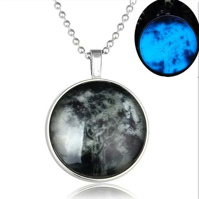 collier lune lumineux collier lune lumineux