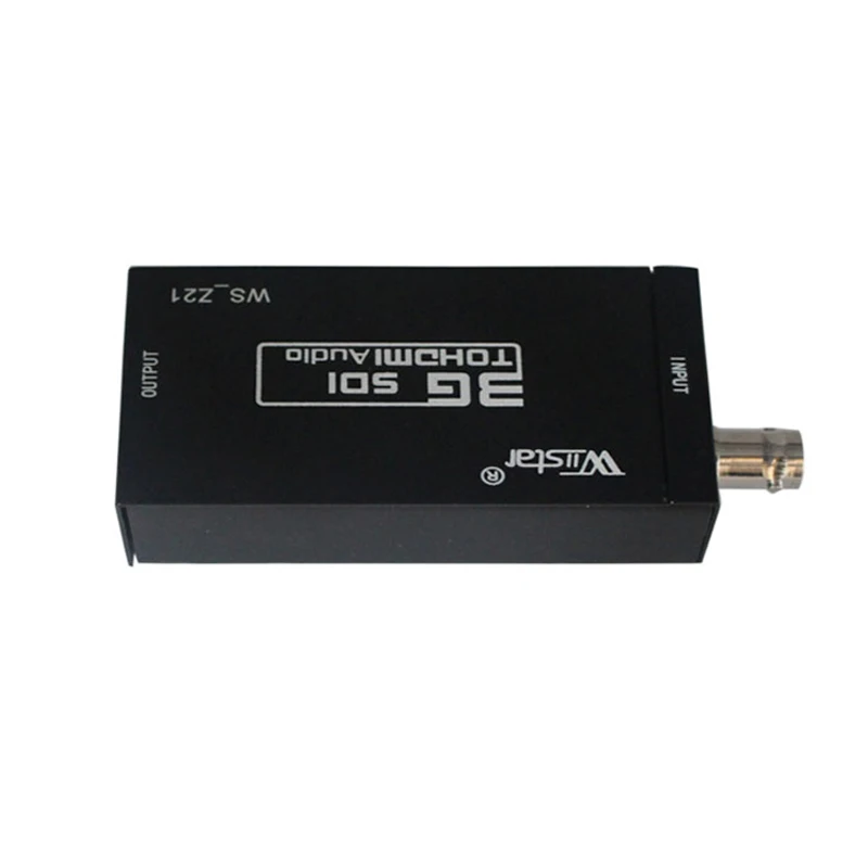 Wiistar 1080P 3g sdi в hdmi конвертер Поддержка HD-SDI/3G-SDI сигналов, показывающих Sdi2Hdmi SDI в Hdmi