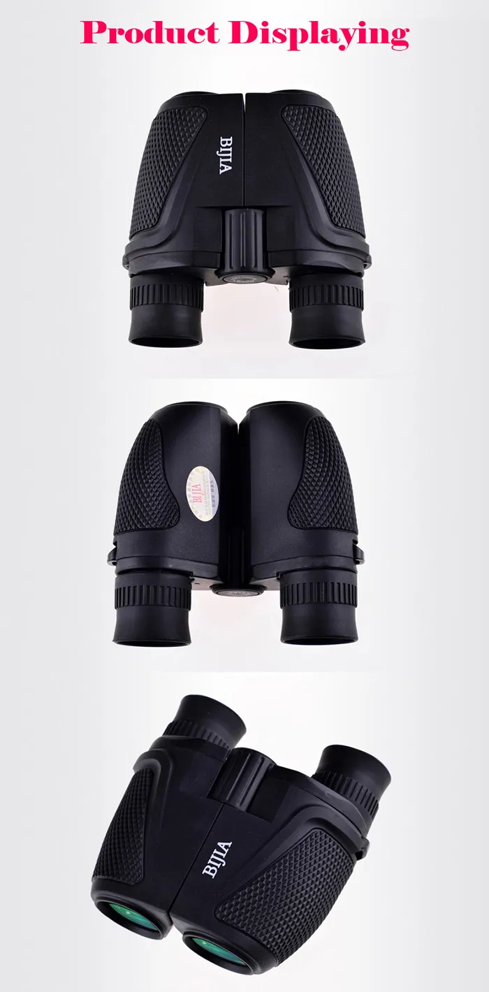 BIJIA Porro BAK - 4 Prism Waterproof 12 x 25 HD Binoculars 83m / 1000m Ultra-clear Telescopes for Outdoor Hiking Hunting