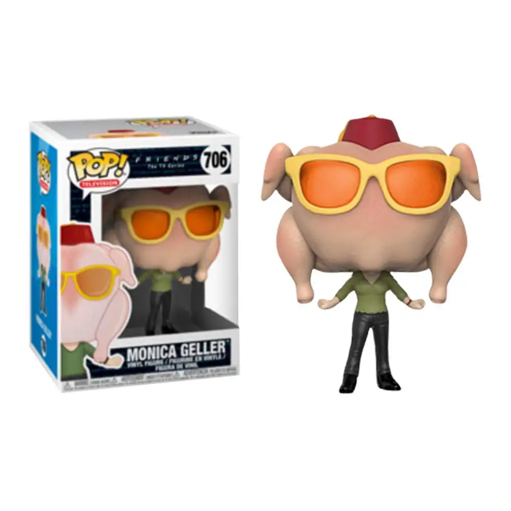 Эксклюзивный FUNKO POP официальный ТВ: друзья Моника С благодарением Турция