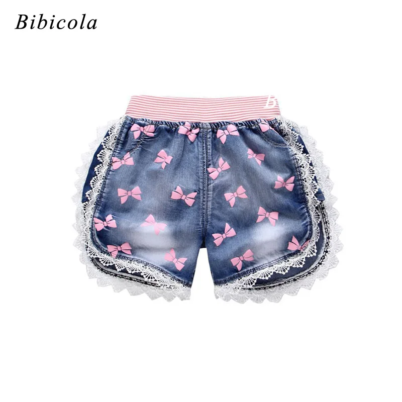 Bibicola Baby Summer girls shorts infant Princess Lace shorts kids
