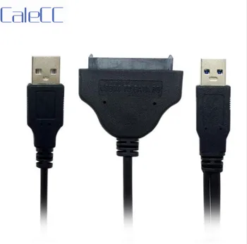 

50cm USB 3.0 to SATA 22 Pin Cable for 2.5" Hard Disk Driver with Extral USB Power Cable
