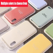 Силиконовый чехол IMIDO для iPhone 6/6 S/5/SE7/8 Plus X/Xs/XR/Xs/Max официальный силиконовый чехол для телефона в розничной упаковке