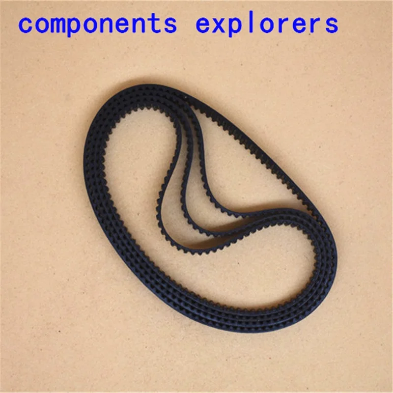 

2GT Timing Belt, 444 450 460 466 468 480 488 494 500 520 524mm length,6mm width,GT2 Closed Loop Rubber