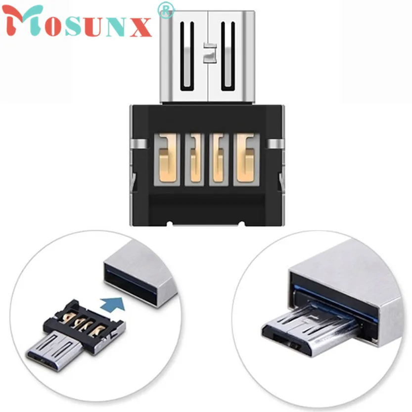 

Top Quality OTG Cable Mini USB 2.0 Micro USB OTG Converter Adapter Cellphone TO US Mar01