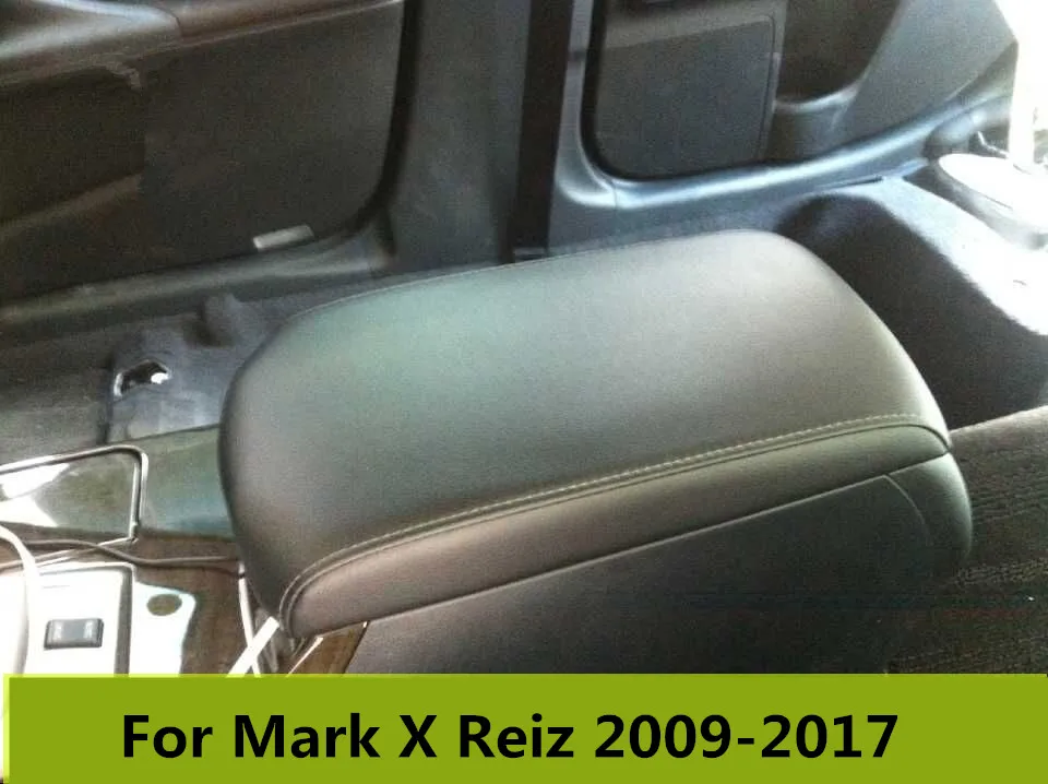 Индивидуальный высококачественный подлокотник из микрофибры для Toyota Mark X Reiz 2009 10 11 12 13 14 15 16 17 AB249