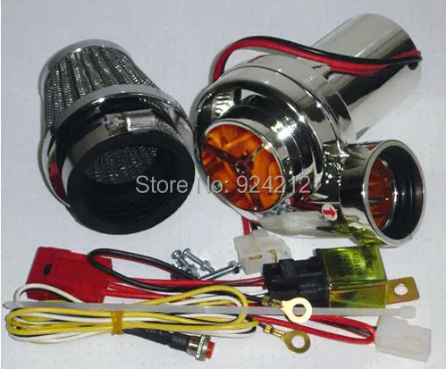 New Diy Mini Motor Electrical Turbo Turbocharger 90w Thrust New Diy Mini Motor Electrical Turbo Turbocharger 90w Thrust Motorcycle Electric