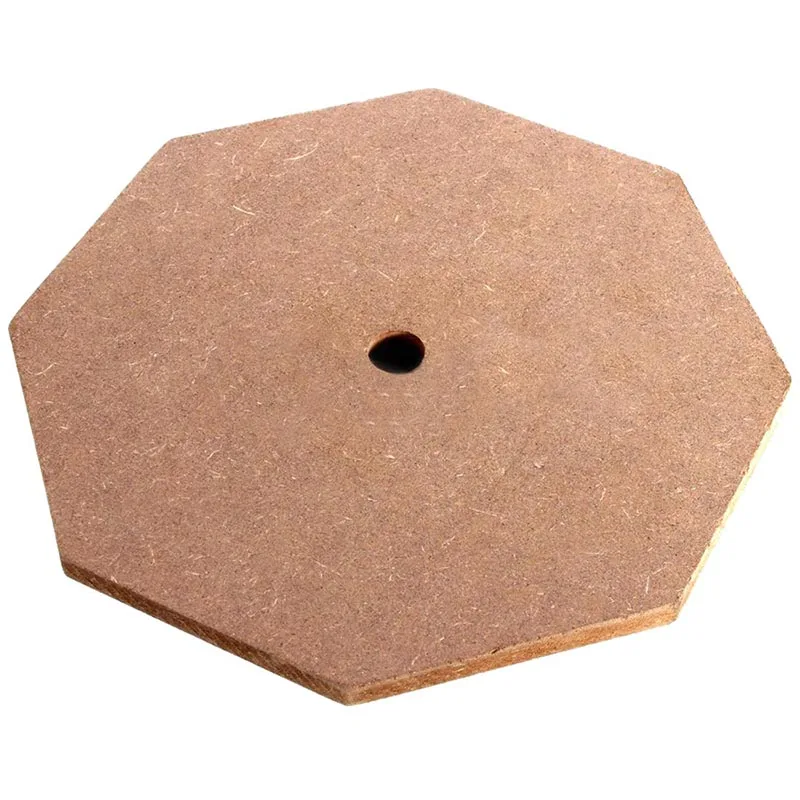 

6" Wooden rubber drum pad