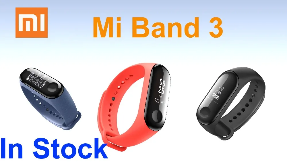 Xiaomi mi Band 3 Смарт Браслет фитнес браслет большой пульс в наличии|Смарт-браслеты| |