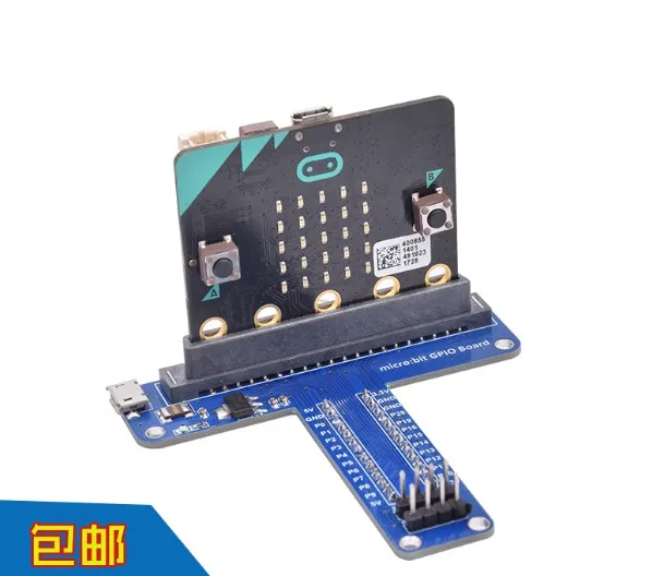

BBC Micro: bit GPIO Expansion Board STEM Programming for Kids Electronic Gifts DIY Kit 5V and 3.3V output, T type for breadboard