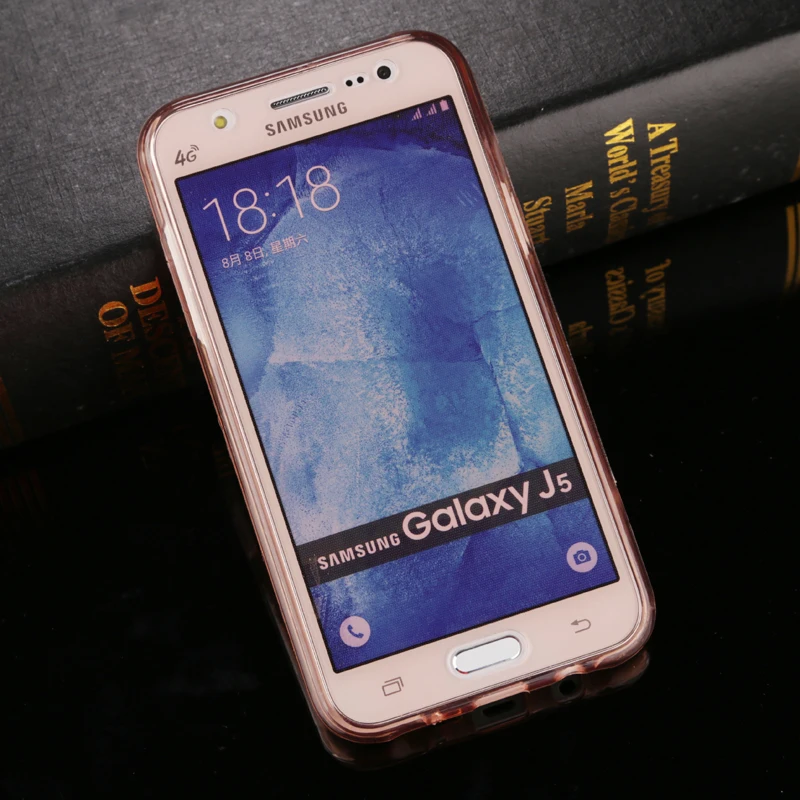 Ультратонкий чехол с полным покрытием для Samsung Galaxy J1ACE J2 J3 J5 J7 J120 J1(2016) J510 J5(2016) J710