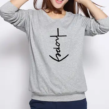 

2018 New Fashion Hore Print Sweatshirt Femmes Hoodies Women Tops Female Cotton Sweatshirts Frauen Buckle Plus Size