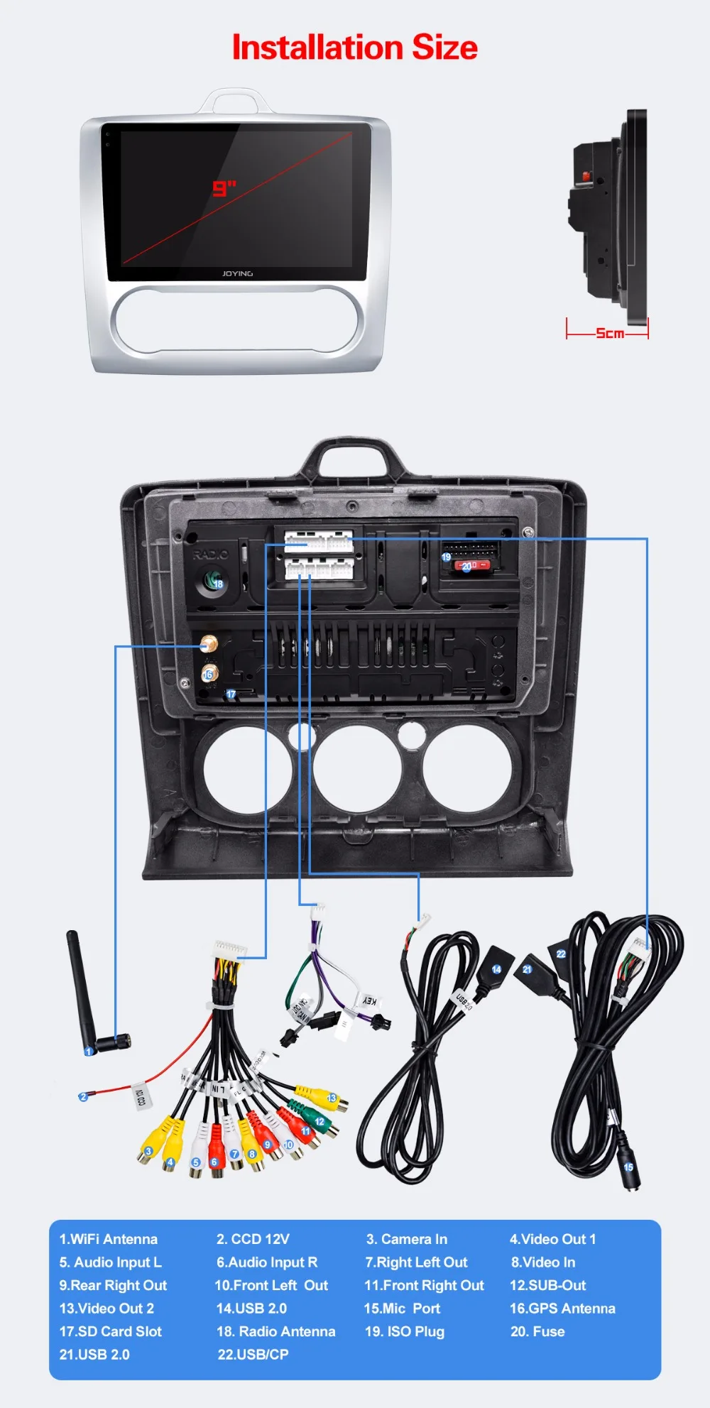 Cheap JOYING Android 8.0 2 Din Stereo GPS System Car Radio For Ford/Focus 2005-2012 Octa Core 9 inch head unit Autoradio Video output 21 Cheap JOYING Android 8.0 2 Din Stereo GPS System Car Radio For Ford/Focus 2005-2012 Octa Core 9 inch head unit Autoradio Video output 21