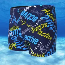 Человек купальный костюм спортивный шорты-боксеры купальник сексуальный тренировочные костюмы ванный комплект Мальчикам Низ акулы купальники